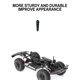 thumbnail image 2 of Brazo de Bocina Servo Tholdsy de Aleación de Aluminio 1/8 1/10 para Axial WPL TRX4 TRX6 SCX10 Capra RC, 2 of 6