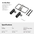 thumbnail image 2 of SmallRig Universal Phone Cage, Smartphone Video Rig Kit with Handles, Handheld Filmmaking Vlogging Case Stabilizer for Videomaker, for iPhone for Samsung for Pixel and Other Android Phones, 2 of 7