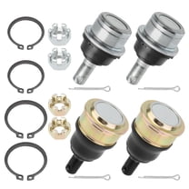 M MATI Upper Lower Ball Joint Kit for Honda Recon 250 TRX250TE TRX250TM 1997-2023 4PCS