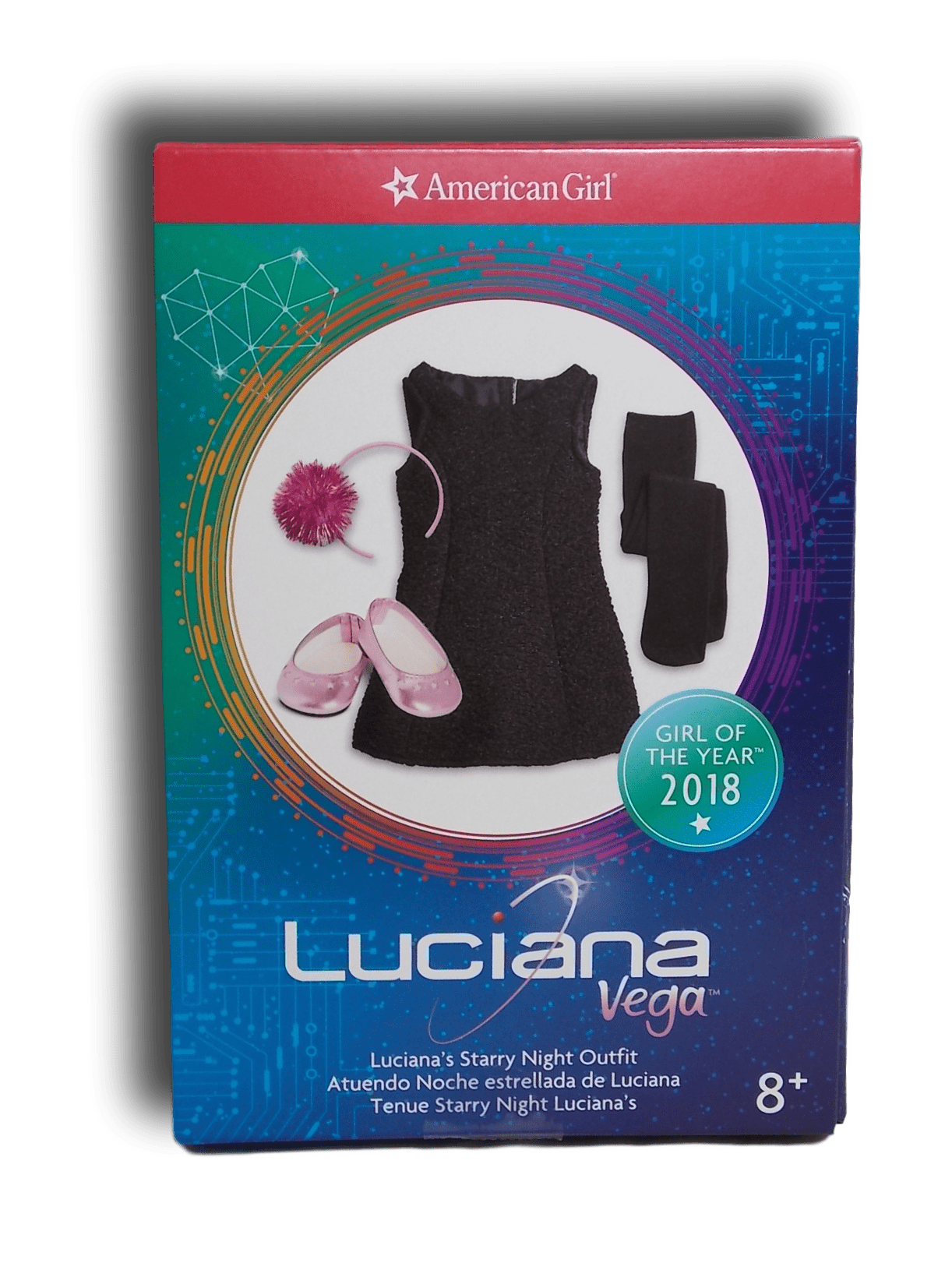 American Girl Limited Edition Luciana's Starry Night Outfit for 18" Dolls (Doll Not Included)