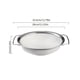 thumbnail image 4 of Stainless Steel Dense Mesh Oil Leakage Mesh Sieve Fried Filter Oil Slag Sieve Soy Milk Filter Mesh Sesame Millet Household Leakage Mesh, 4 of 4