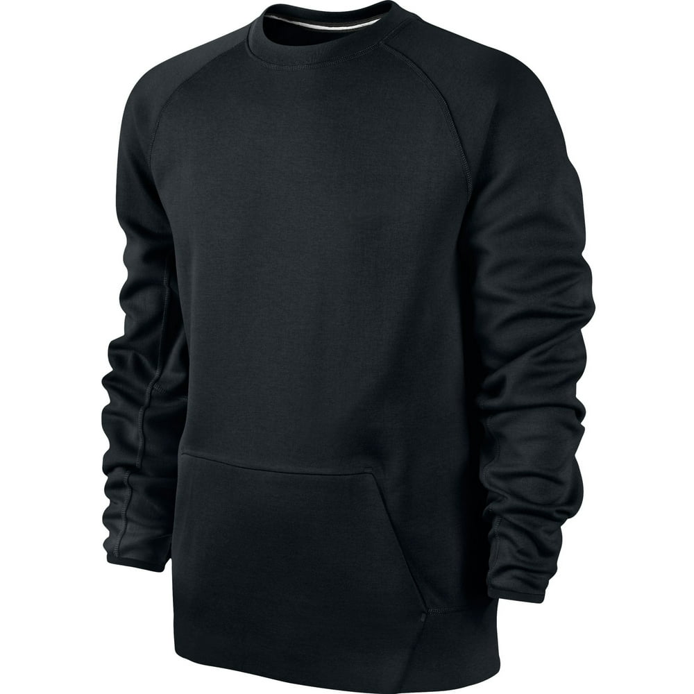 Nike - Nike Tech Fleece Crew Neck Men's Sweatshirt Black 545163-010 ...
