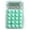 Mint Green, variant on Craft and Stationery Mechanical Calculator with 8-Digit Large LCD Display and Mechanical Buttons for Use