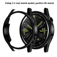 thumbnail image 3 of PC Frame Tempered Glass Case Compatible for Huawei Watch GT3 42mm/46mm Smartwatch Shockproof Covers, 3 of 5
