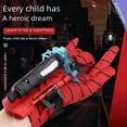 thumbnail image 3 of Pulsera para niños con lanzador de seda de araña, pistola de balas blandas adhesivas para pared, juguete giratorio para niños, 3 of 4