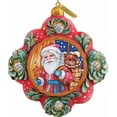thumbnail image 3 of gDebrekht 6102546 general Holiday gift giver Santa Ornament 45 in, 3 of 3