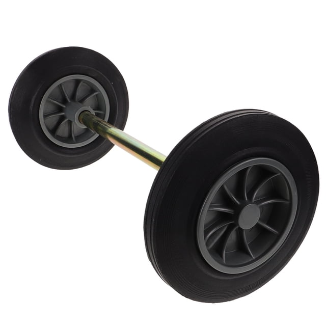 1 Set Garbage Can Wheel Gallon Trash Can Wheel Waste Bin Replacement Wheel Supply