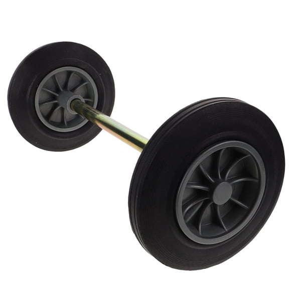 1 Set Garbage Can Wheel Gallon Trash Can Wheel Waste Bin Replacement Wheel Supply