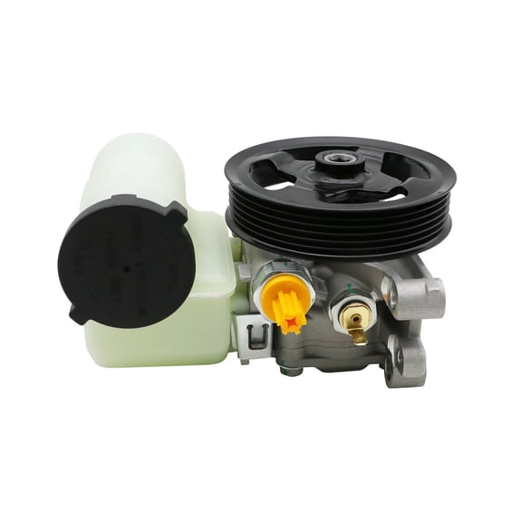 FENGXIH Power Steering Pump with Pulley/Reservoir Compatible for Mazda 6 Mazda 6 L4 2.3L 2003-2008 Replace 21-5391 GK2A-32-650H