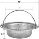 thumbnail image 2 of Colador de fregadero de cocina, cesta de colador de fregadero con asa, diámetro de 4,33 pulgadas, acero inoxidable, a prueba de óxido, apto para lavavajillas TUNC Sencillez, 2 of 5