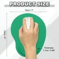 thumbnail image 2 of Uxcell Ergonomic Mouse Pad, Gel Mouse Pad with Wrist Rest Support Memory Foam Computers Mat with Non-Slip Base Dark Green, 2 of 7