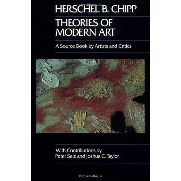 Théories de l'Art Moderne: un Livre Source d'Artistes et de Critiques