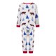 thumbnail image 3 of Pijamas navideños a juego para toda la familia: camiseta de manga larga con estampado de oso y pantalón a cuadros., 3 of 10