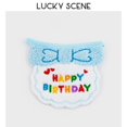 thumbnail image 1 of Babero de decoración de sombrero de cumpleaños para mascotas, toalla de Saliva, babero de gato, accesorios de atmósfera, S01563, 1 of 4
