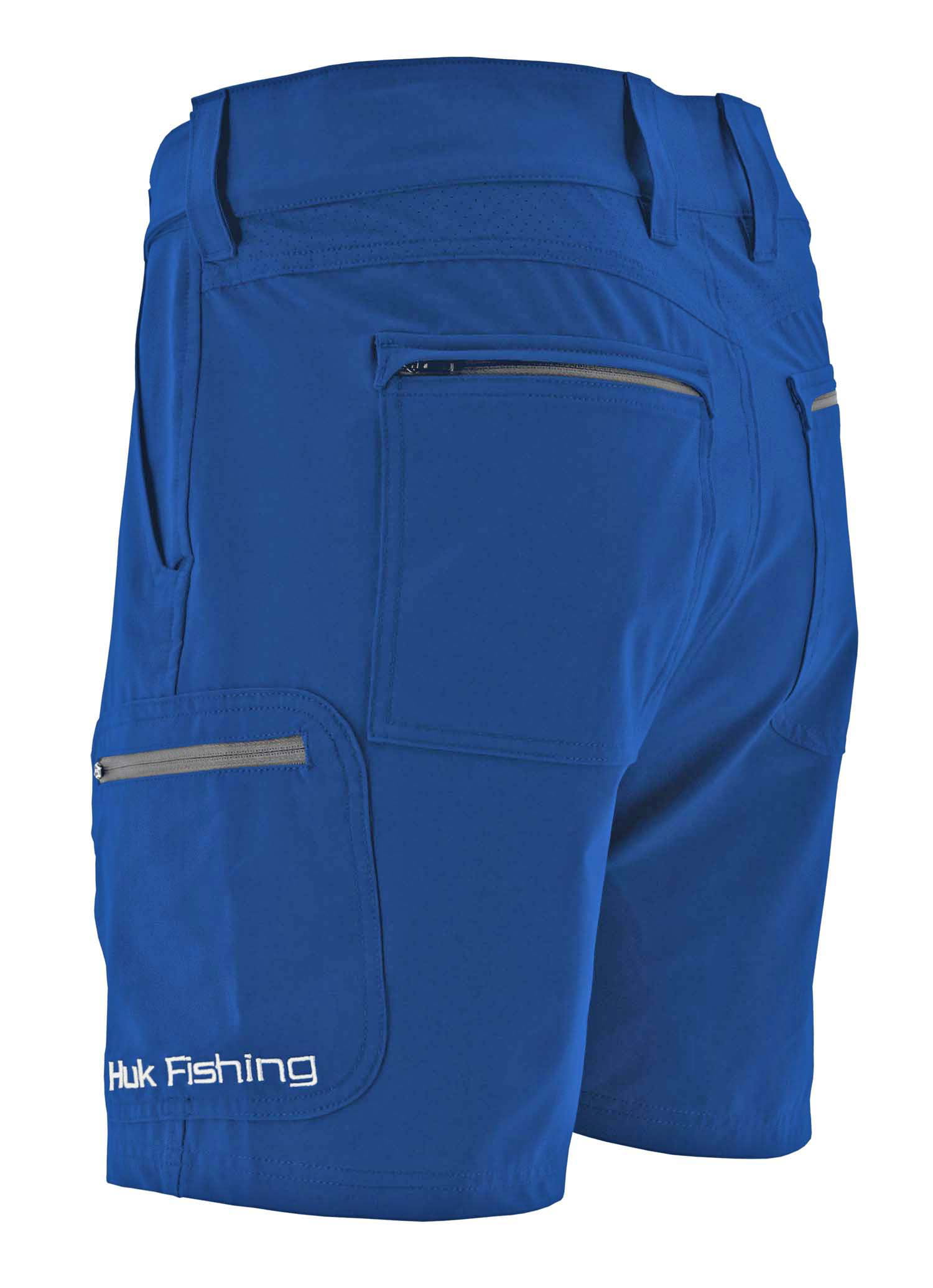 Huk Men's Next Level 7 Dark Blue XXX-Large Performance Fishing Shorts 