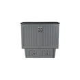 thumbnail image 2 of Lit Escamotable Nantucket Simple Gris avec Chargeur Stati, 2 of 5