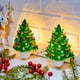 thumbnail image 1 of Árbol de Navidad de cerámica Night Light Brightown, 6 pulgadas, paquete de 2, 1 of 7