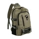 thumbnail image 4 of Mochila de lona para portátil, impermeable, para viajes, senderismo y universidad. Verde oscuro, 4 of 9
