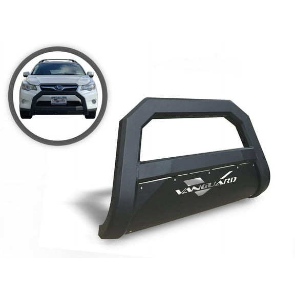 Vanguard Black Powdercoat Optimus Wide Bull Bar | Compatible with 20-22 Ford Escape