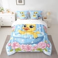 thumbnail image 2 of YST Kids Duck Bedding Comforter Set, 7-Piece, Ocean Theme, Queen, 2 of 4