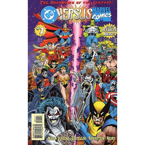 Marvel Versus DC/DC Versus Marvel #1 VF ; Marvel Comic Book - Walmart.com