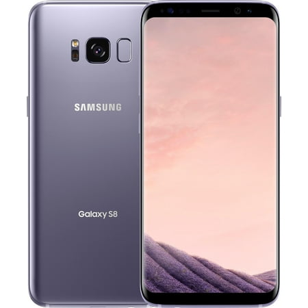 Restored Samsung Galaxy S8 G950U 64GB Verizon GSM Unlocked AT&T T-Mobile Smartphone - Orchid Gray (Refurbished)