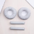 thumbnail image 4 of Audífonos 1 par de almohadillas para los oídos con almohadillas para la cabeza para Sennheiser PX100 PX200 (gris), 4 of 8