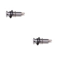 thumbnail image 1 of ZheElen Professional Stereo Output Threaded Output Lightweight 1/4 Inch Input Tube Style Anti-noisy Exquisite Socket Plug Sliver 2Set, 1 of 6