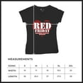thumbnail image 7 of RED Friday Remember Everyone Deployed Women's V-Neck T-shirt Until They All Come Home Military US Flag American Patriot Tee, 7 of 7