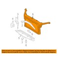 thumbnail image 3 of For 06-09 Fusion, Milan & 06 Zephyr Radiator Support Core Assembly FO1225184, 3 of 5