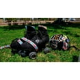 thumbnail image 3 of Mexican Embroidery Folk Flowers Print Adjustable Roller Skate Leash, 3 of 4