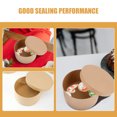 thumbnail image 4 of Cajas de papel de Kraft circulares de 2 piezas para recuerdo y manualidades Caja de chocolate de la caja de recuerdo de boda, 4 of 8