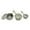 Silver, variant on SPRING PARK 3Pcs Mini Miniature Dollhouse Furniture Cookware Pots Saucepan Kitchen Tools
