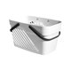 thumbnail image 2 of Xihbxyly Cesta de Baño Portátil, Diseño de Plástico Duradero, Asa Cómoda para Transportarla Fácilmente, Gran Capacidad para Ropa y Accesorios, Versátil para Baño o Dormitorio, Tamaño 32,2 X 19,5 X 18, 2 of 7