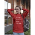 thumbnail image 2 of Kids Can Smell Us Sweatshirt Women -GoatDeals Designs, Female Medium, 2 of 4
