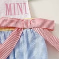 thumbnail image 6 of TOWED22 Newborn Infant Baby Girl Summer Outfit Strap Bunny Onesie One Piece Sleeveless Bubble Romper + Headband Pink,6-12 M, 6 of 8
