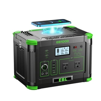 EBL 1000W Portable Power Station, Solar Generator, 999Wh for