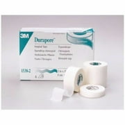 3M Medical Tape Durapore Silk-Like Fabric 1/2" X 10 Yards NonSterile (#1538-0, Sold Per Piece)