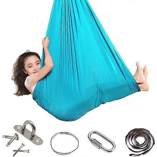 Kinder Schwingen Hammock, Indoor Swing Elastic Cuddle Hammock Sensory Swing Ideal for , Asperger and sensory integration as well as