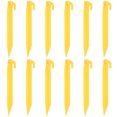 thumbnail image 2 of Plastic Tent Nails, Stakes Pegs Pins Simple To Operate Convenient  For Camping For Binding Rope Fixed Tent, 2 of 8