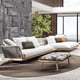 thumbnail image 4 of Customized outdoor sofa combination courtyard garden leisure solid wood furniture sunshine room balcony rattan lounge chair My Lux Decor Round, 4 of 22