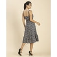 thumbnail image 3 of Moomaya Womens Printed Sleeveless Dress, Knee Length Cotton Dress, 3 of 8