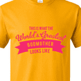 thumbnail image 4 of Inktastic This is What the World's Greatest Godmother Looks Like T-Shirt, 4 of 5