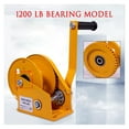 thumbnail image 3 of Manual Winch,1200 LBS Two-Way Self-Locking Device Small Manual Winch Mini Wire Rope Winch With Hook Automatic Brake Manual Crane Hoist Tools ,Powerful Pulling Performance, 3 of 7
