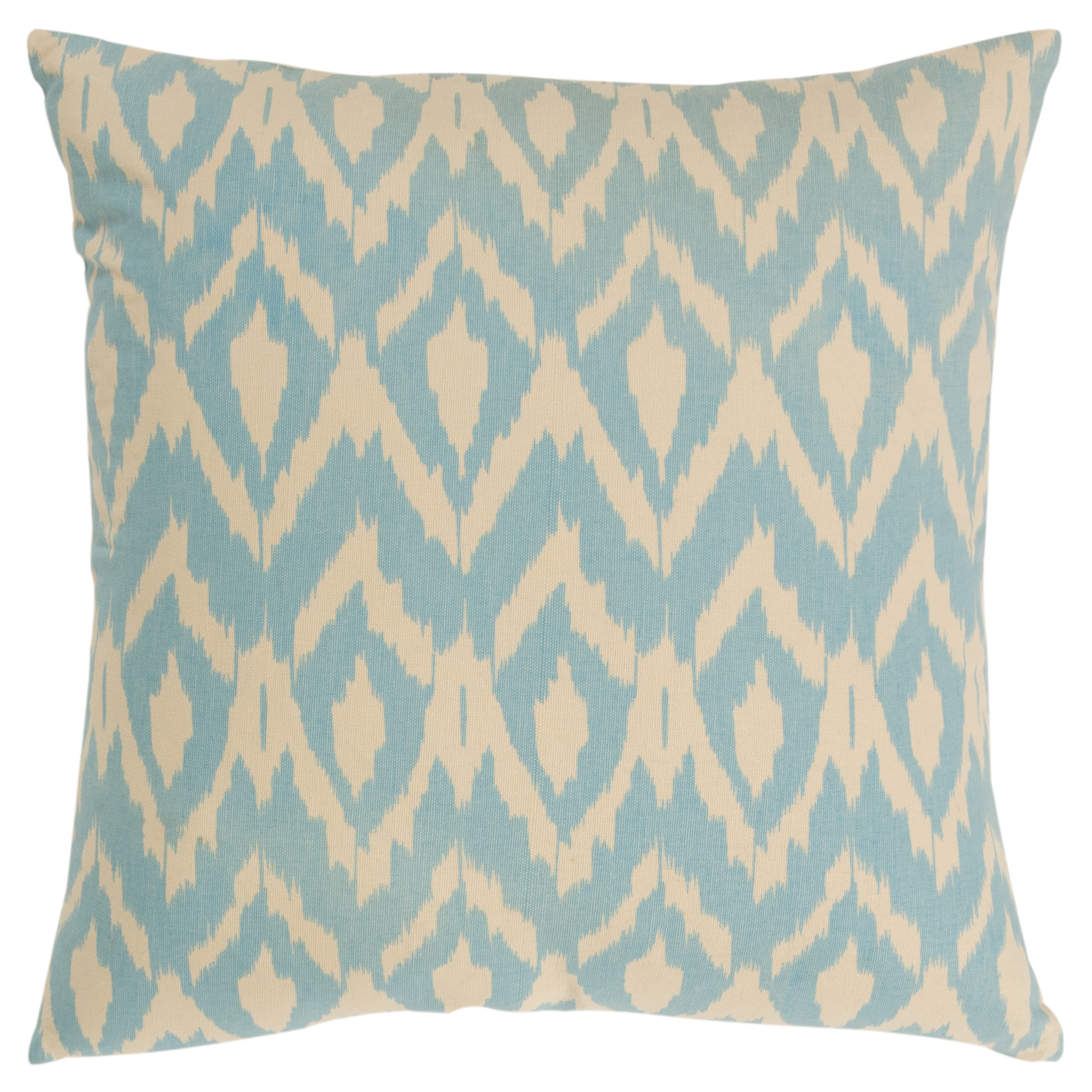 Rizzy Home 18"x18" light blue ikat polyester filled pillow Walmart
