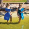 thumbnail image 4 of WOW SPORTS Beach Bronco Foam Hi-Back Saddle Pool and Lake Float, Blue, 4 of 5
