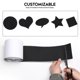 thumbnail image 5 of Cinta de velcro MAXECHO de 11 cm x 2 m con adhesivo, negra, 5 of 7
