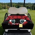 thumbnail image 2 of Pzuqiu Cute Cartoon Ladybug with Heart Spots Design Golf Cart Seat Covers Elastic, for Outdoor, Foldable Golf Cart Seat Cover, Compatible, 2 of 9