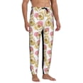 thumbnail image 4 of Kdxio Sunflowers Pattern Joggers,Sweatpants for Men with Pockets-Medium, 4 of 5