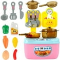 thumbnail image 3 of Godderr 12PCS Kids Plastic Play Food Toys, Fake Food, Pretend Kitchen Playset, Toddler Imaginative Development Toys, Christmas Bithday Gifts for 3-4y, 3 of 4
